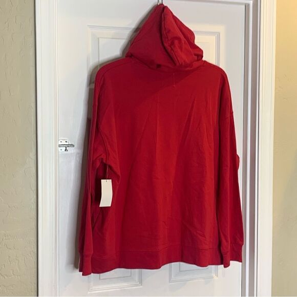 Juicy by Juicy Couture Red Hooded Sweatshirt Size 3X - Picture 5 of 11